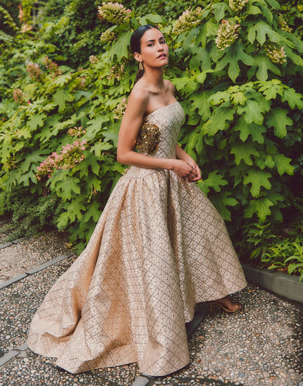 NEREIDA DROPWAIST GOWN
