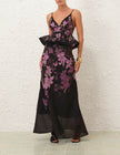 DAWNING RUFFLE SLIP DRESS