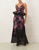DAWNING RUFFLE SLIP DRESS