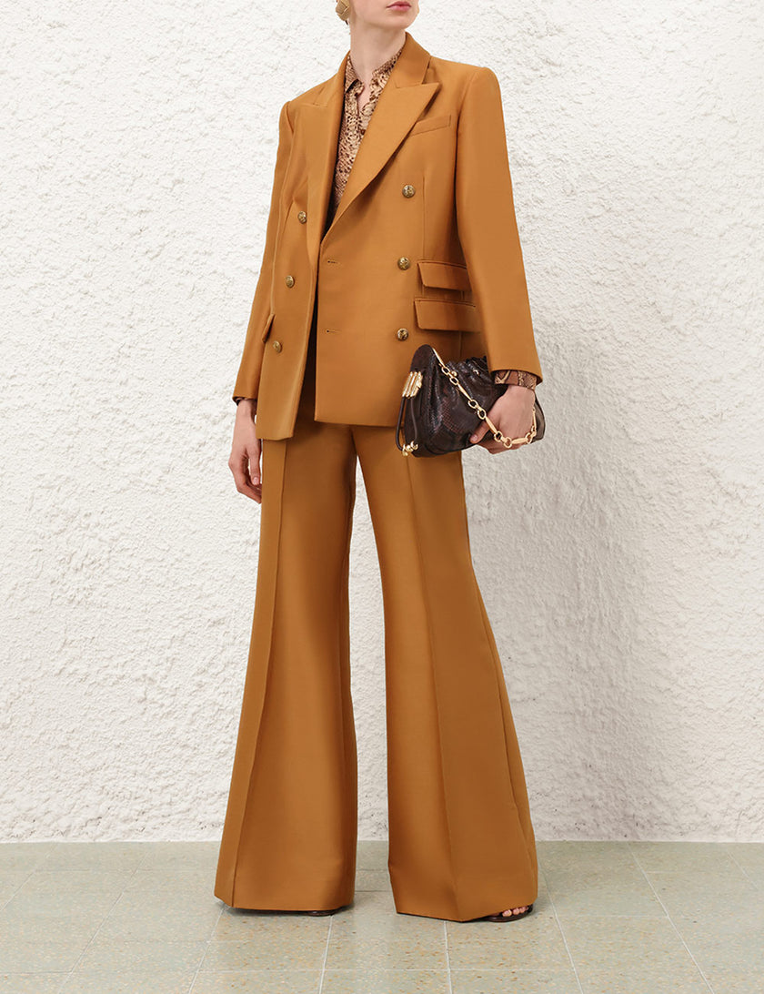 HYPNOTIC WOOL SILK SLIM FLARE