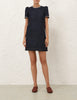 EMBELLISHED DENIM DRESS