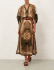 MAHON TUNIC MIDI DRESS