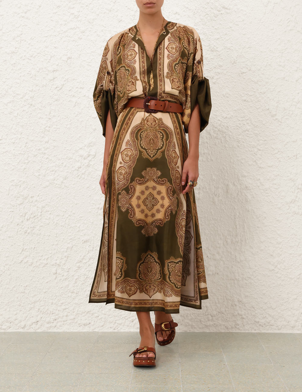 MAHON TUNIC MIDI DRESS