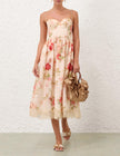 ROSELIGHT PICNIC MIDI DRESS