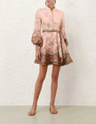 ALCHEMY BUTTON MINI DRESS