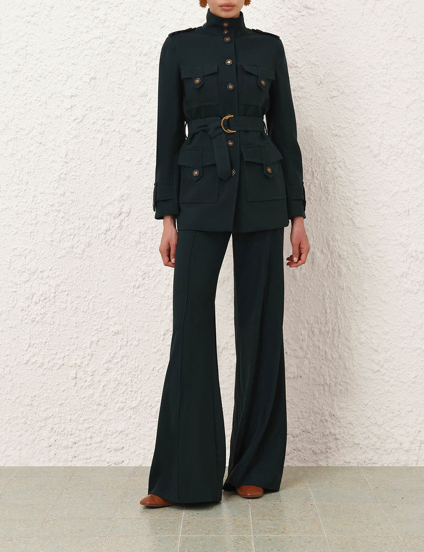VALIANT WOOL FLARE PANT