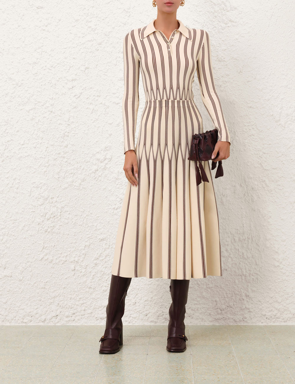 VALIANT STRIPED POLO