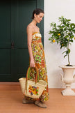 LANA SQUARE NECK DAY DRESS