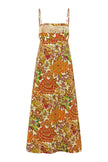 LANA SQUARE NECK DAY DRESS