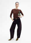 CORDUROY BARREL PANT