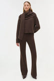 ELSON WOOL CASHMERE SCARF SWEATER