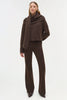 ELSON WOOL CASHMERE SCARF SWEATER
