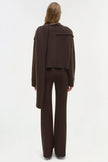 ELSON WOOL CASHMERE SCARF SWEATER
