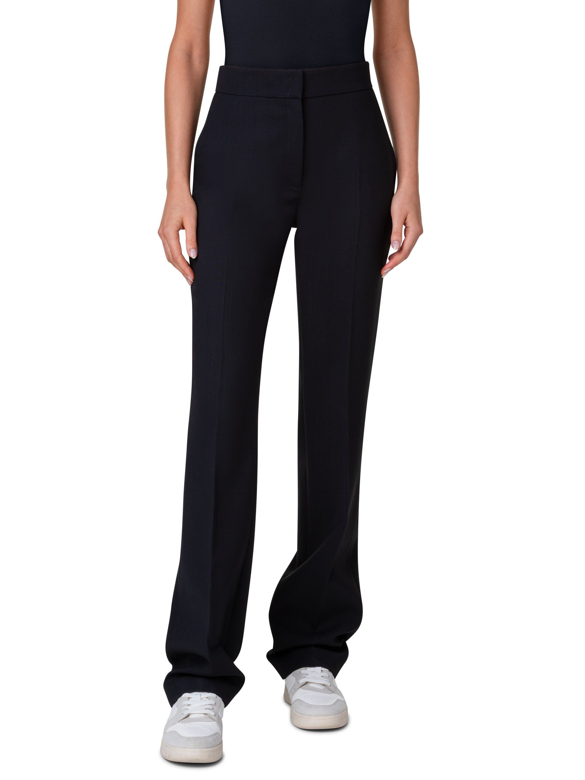 WOOL CREPE CHIO TAILORED PANT