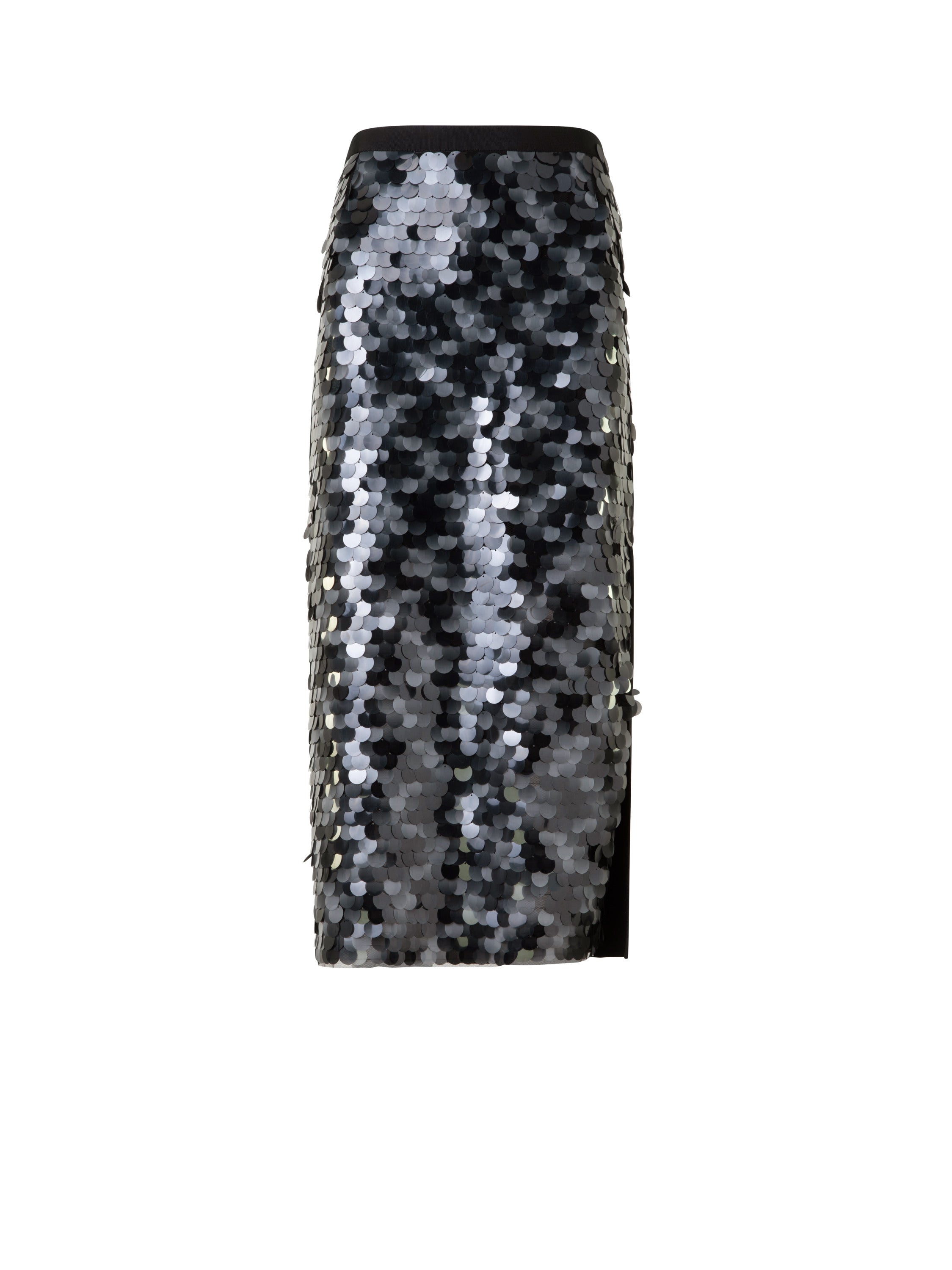 MIX MEDIA LASERCUT DOT SEQUIN MIDI SKIRT