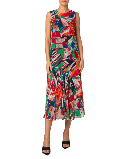 SEA CLIPPER PRINT MIDI DRESS