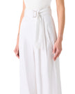 FIORELLA LINEN WIDE LEG CULOTTE PANTS