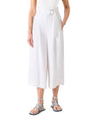 FIORELLA LINEN WIDE LEG CULOTTE PANTS