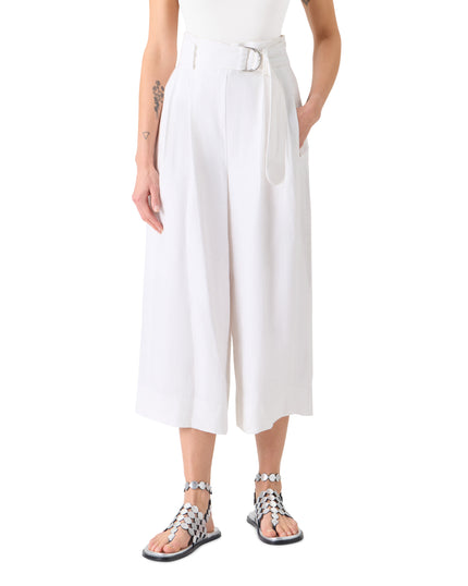 FIORELLA LINEN WIDE LEG CULOTTE PANTS