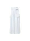 FIORELLA LINEN WIDE LEG CULOTTE PANTS
