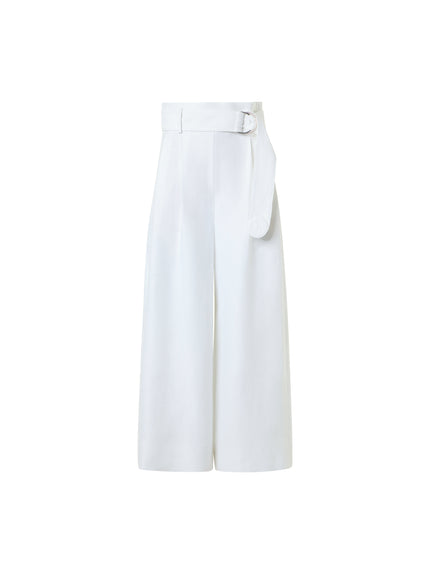 FIORELLA LINEN WIDE LEG CULOTTE PANTS