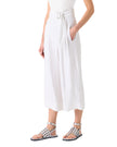FIORELLA LINEN WIDE LEG CULOTTE PANTS