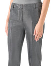 FABIA EMBELLISHED SLIM LEG ANKLE PANTS