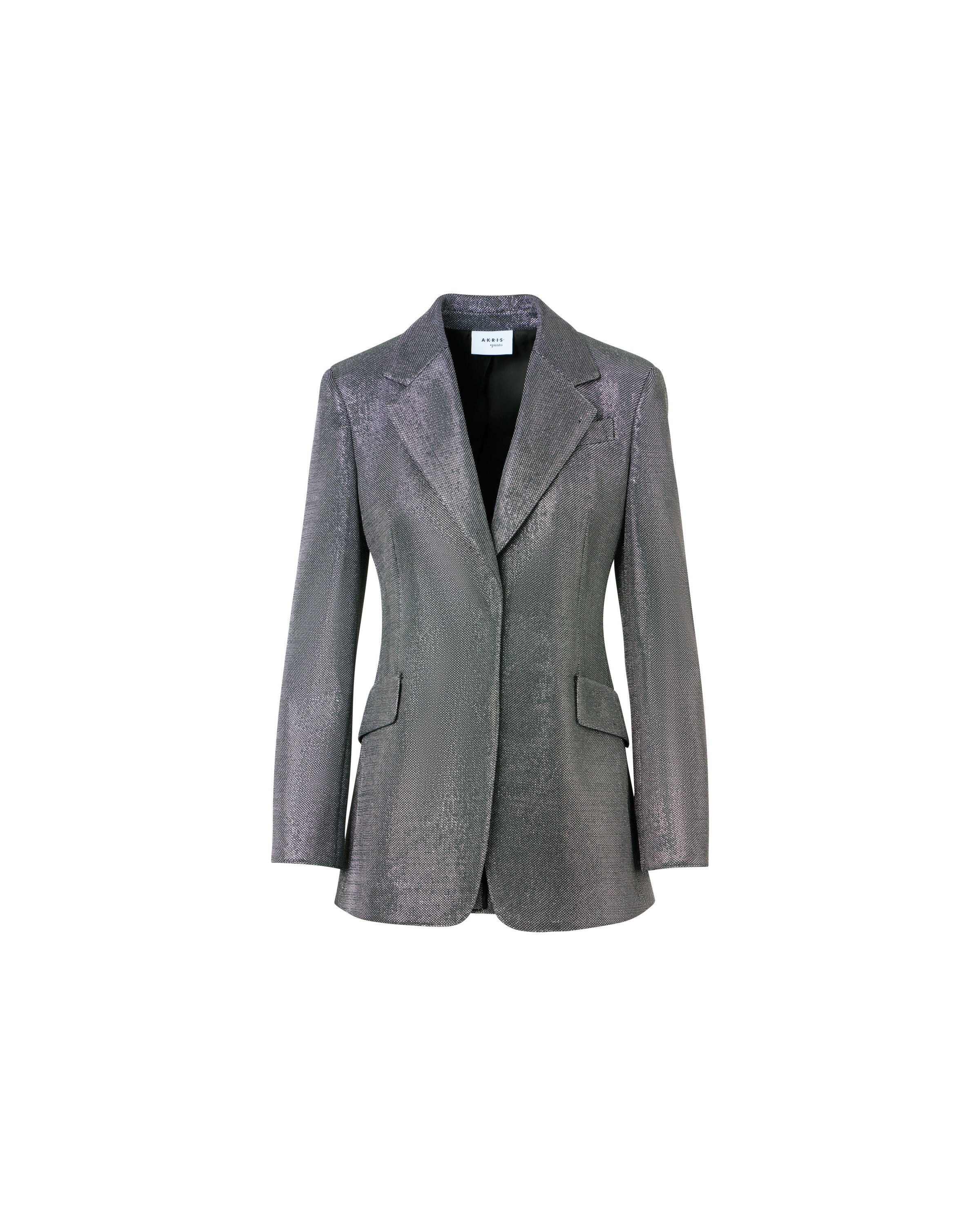 STRASS SINGLE BREASTED BOYFRIED BLAZER