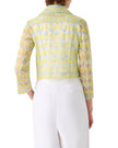 SCRIBBLE DOT CROPPED BIKER JACKET