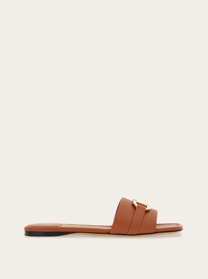 FLAT SLIDE WITH GANCINI ORNAMENT