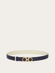 REVERSIBLE AND ADJUSTABLE GANCINI BELT IN MIDNIGHT