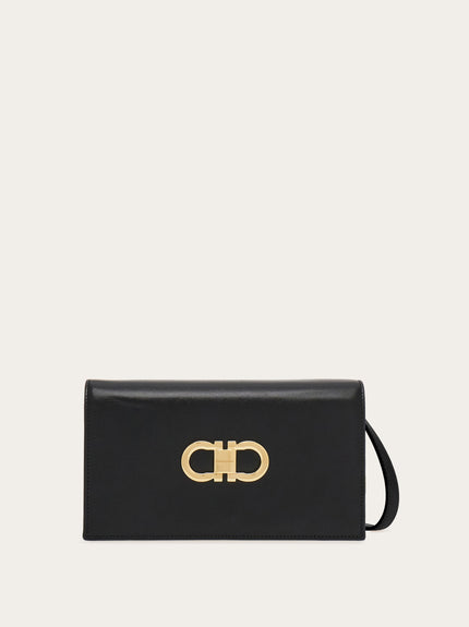 DOUBLE GANCINI MINI SHOULDER BAG