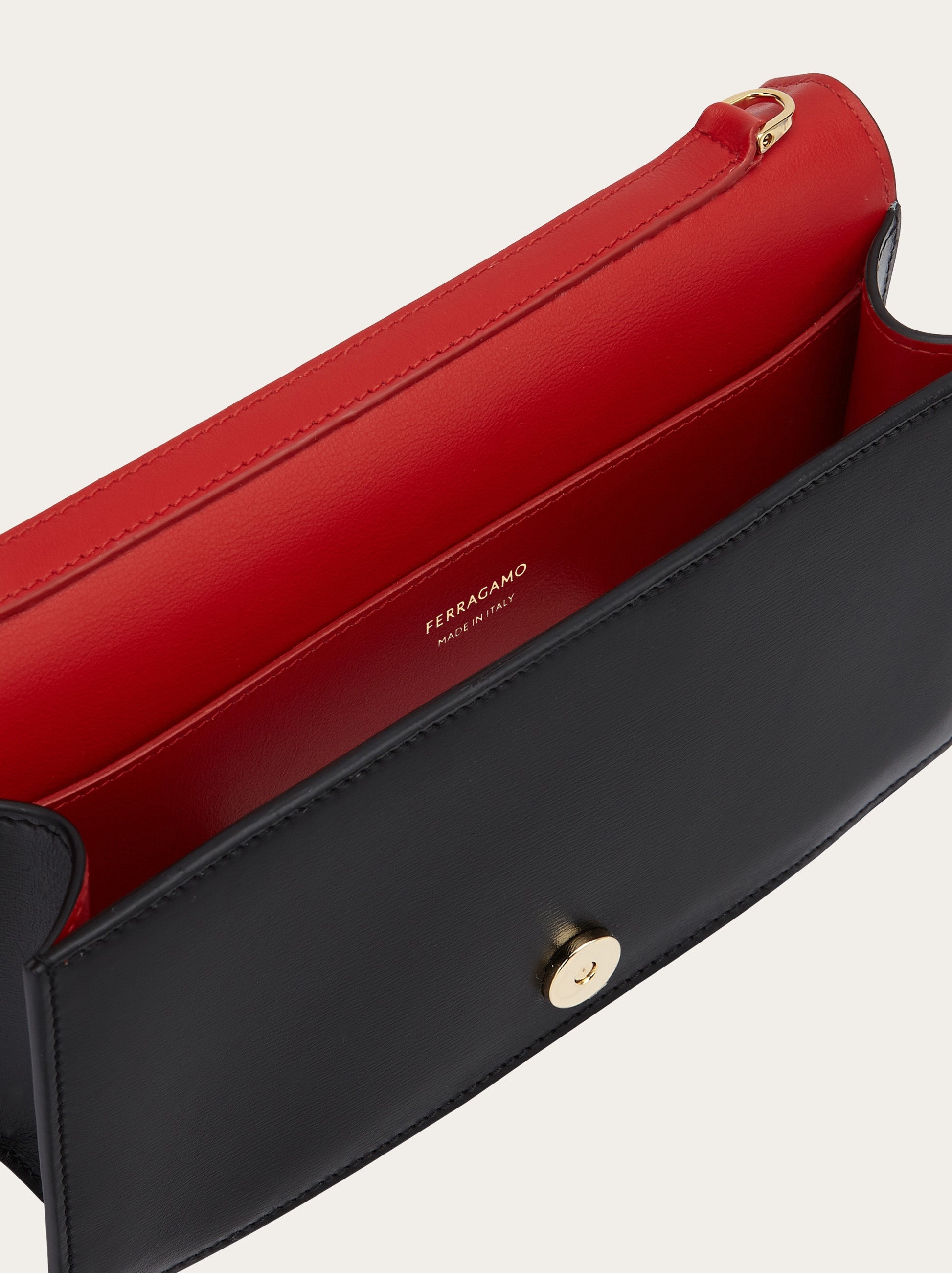 DOUBLE GANCINI MINI SHOULDER BAG