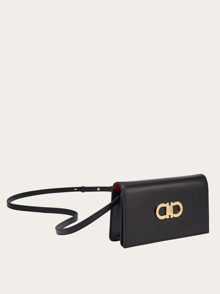 DOUBLE GANCINI MINI SHOULDER BAG