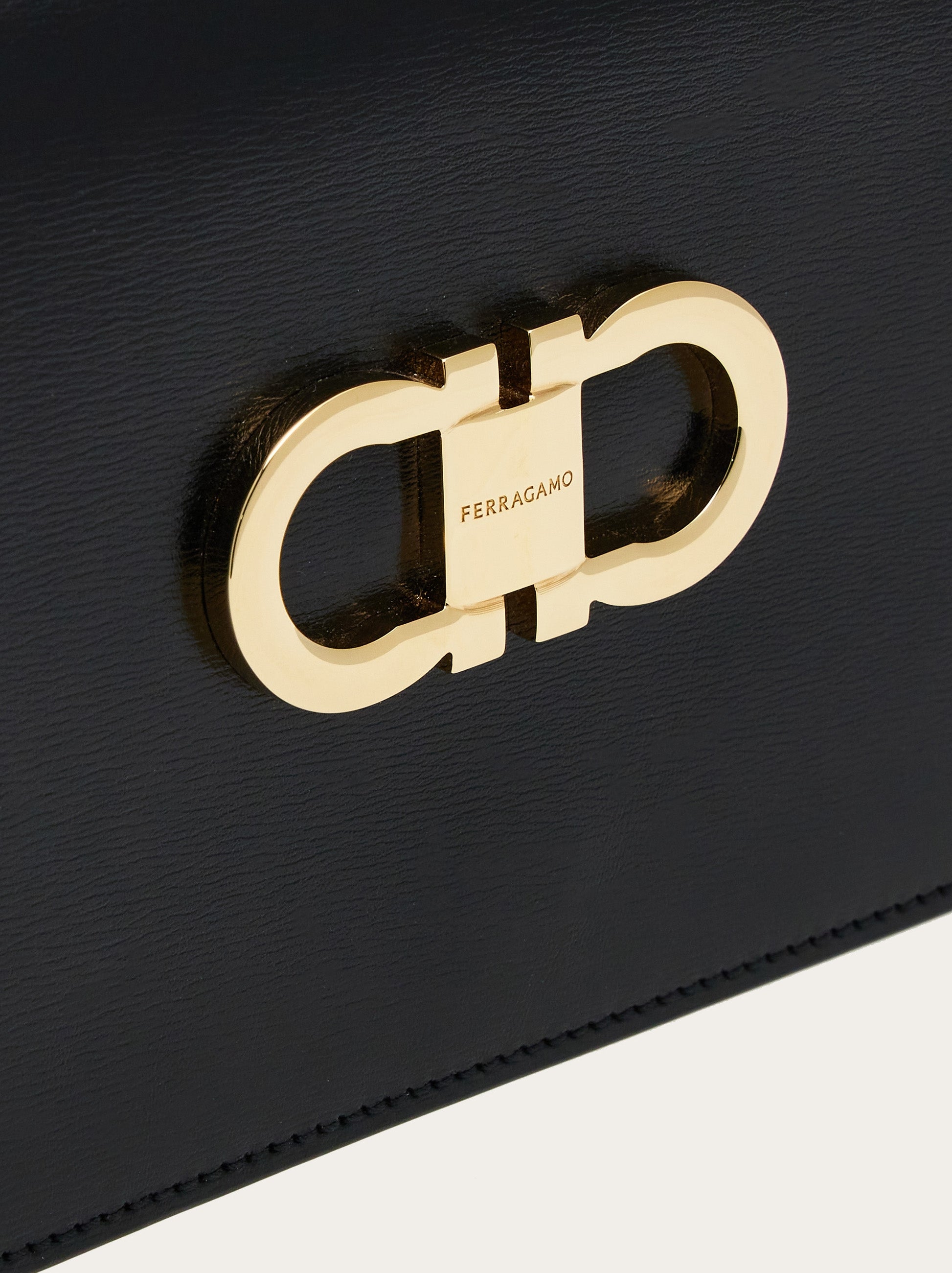 DOUBLE GANCINI MINI SHOULDER BAG