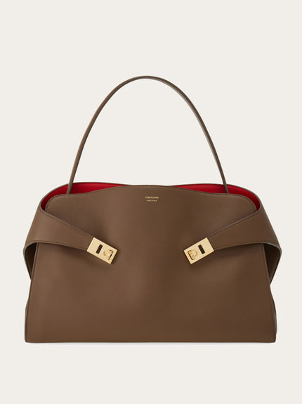 HUG SOFT BICOLOR SHOULDER BAG LARGE
