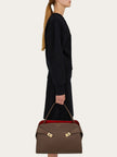 HUG SOFT BICOLOR SHOULDER BAG LARGE