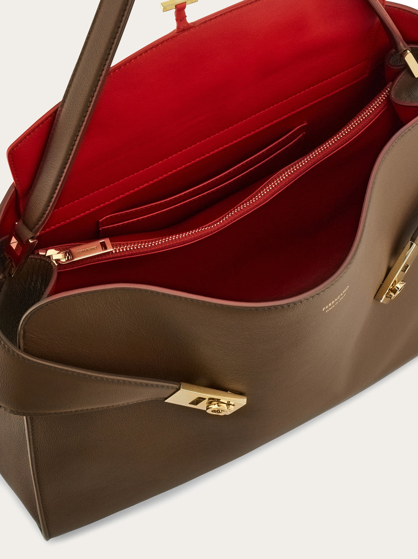 HUG SOFT BICOLOR SHOULDER BAG LARGE