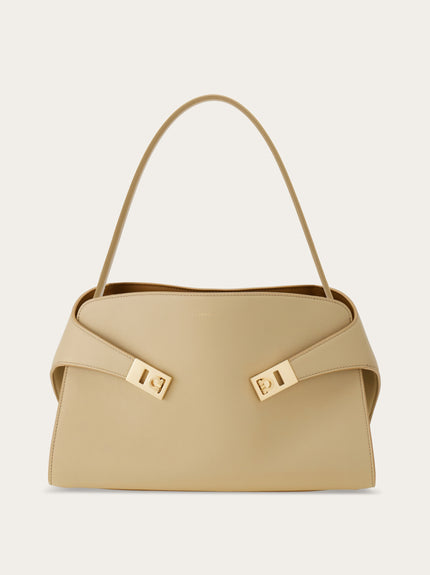 HUG SOFT BICOLOR SHOULDER BAG MEDIUM