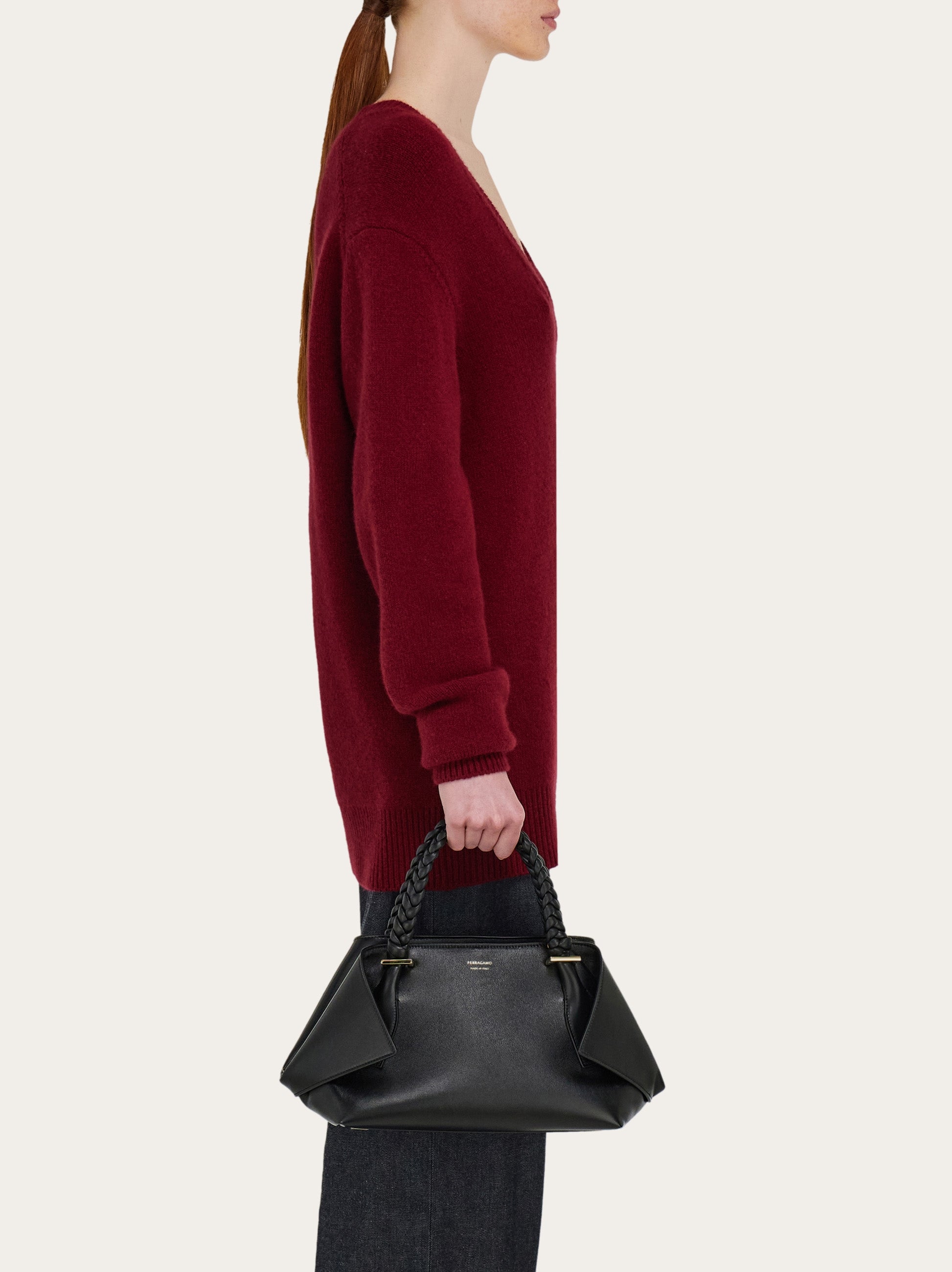 SMALL SCARF TOTE BAG