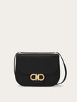 DOUBLE GANCINI NORTH SOUTH CROSSBODY BAG