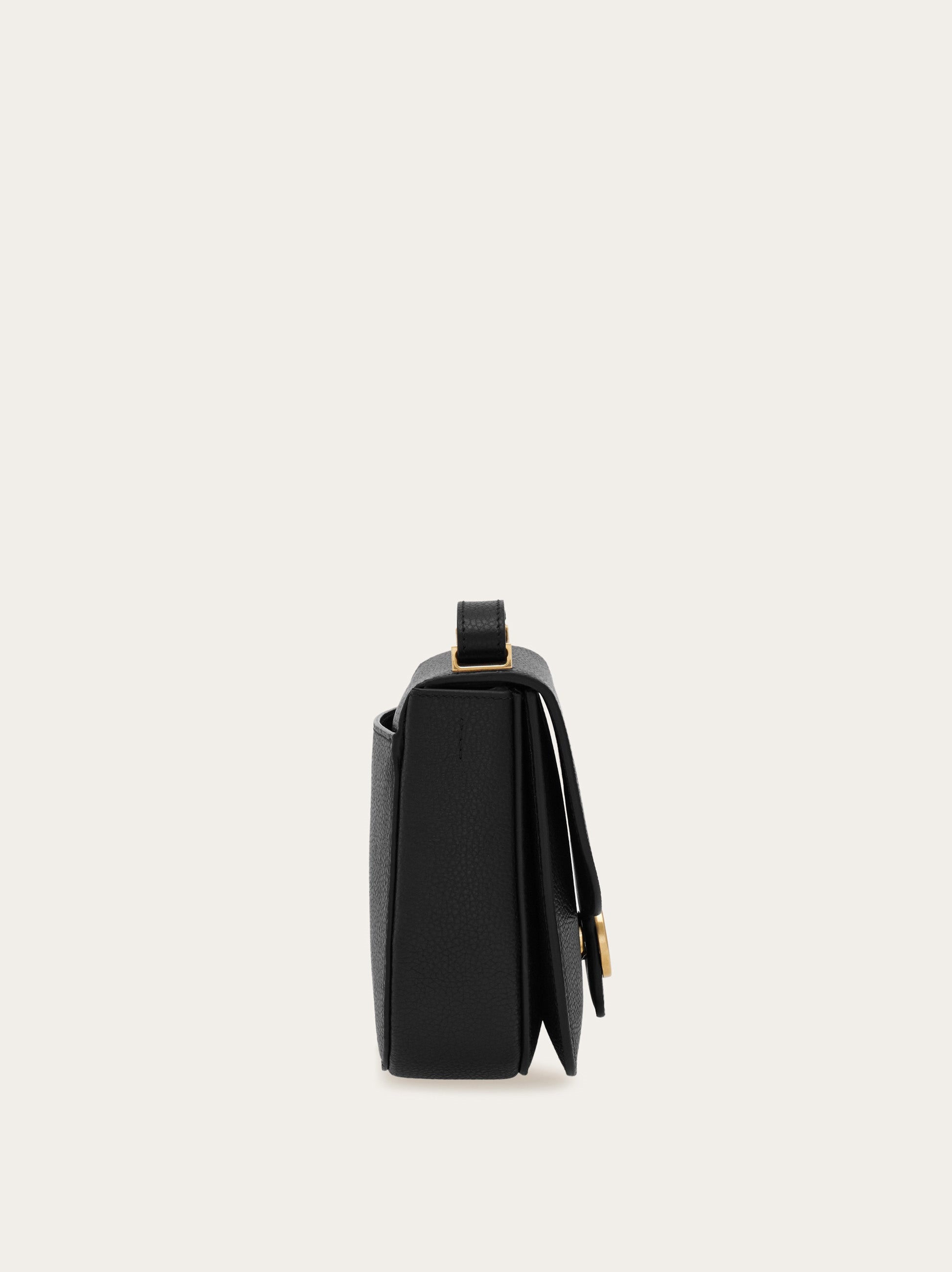 DOUBLE GANCINI NORTH SOUTH CROSSBODY BAG