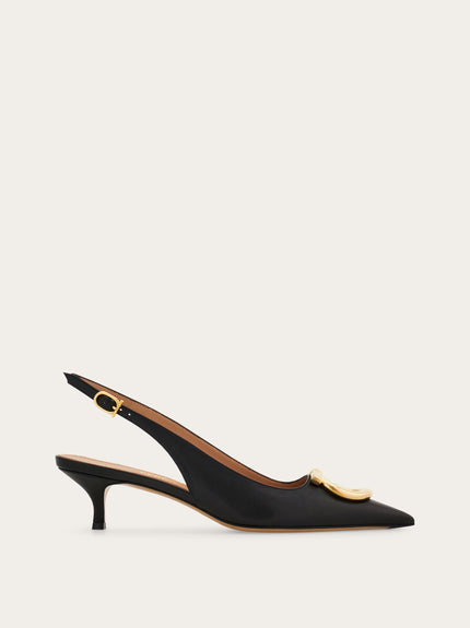 MAXI GANCINI SLINGBACK PUMP