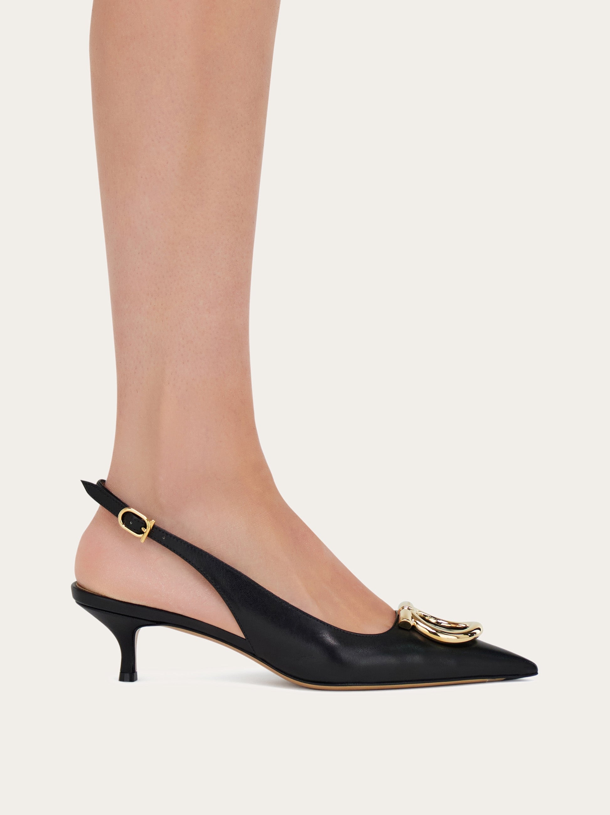 MAXI GANCINI SLINGBACK PUMP
