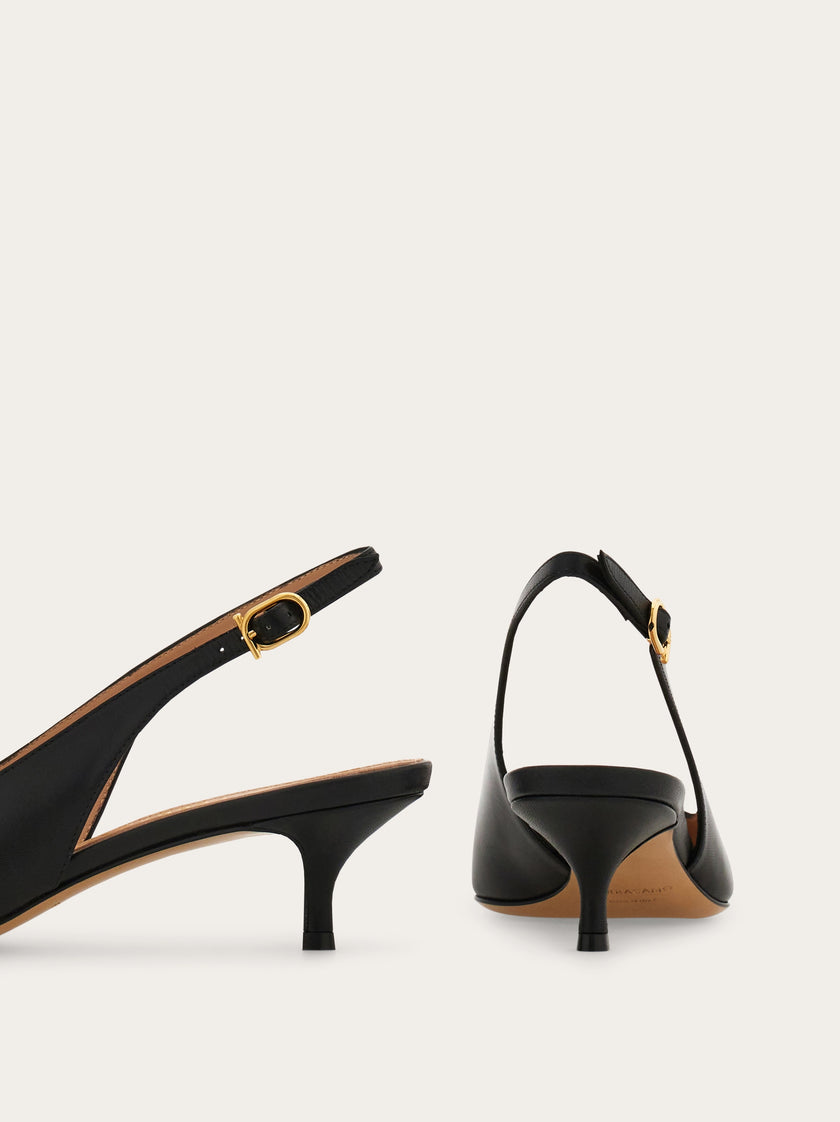 MAXI GANCINI SLINGBACK PUMP
