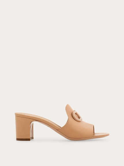 GANCINI HEELED SLIDE