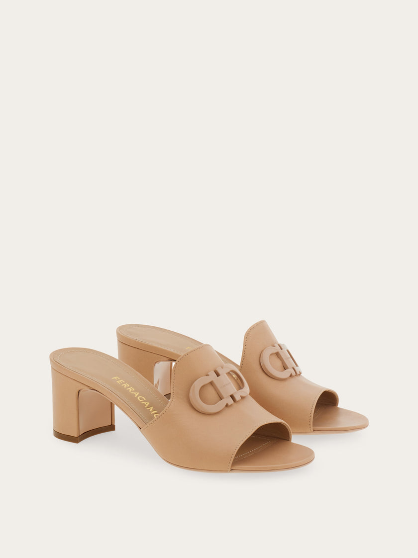 GANCINI HEELED SLIDE