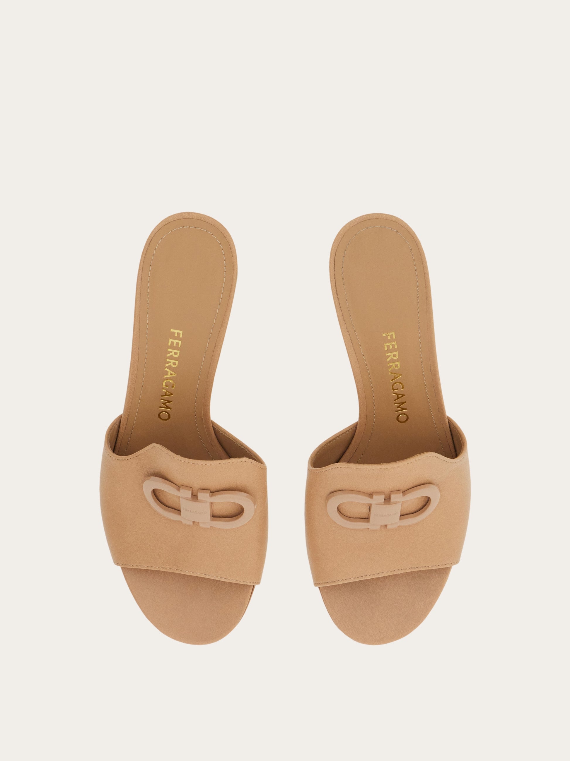 GANCINI HEELED SLIDE