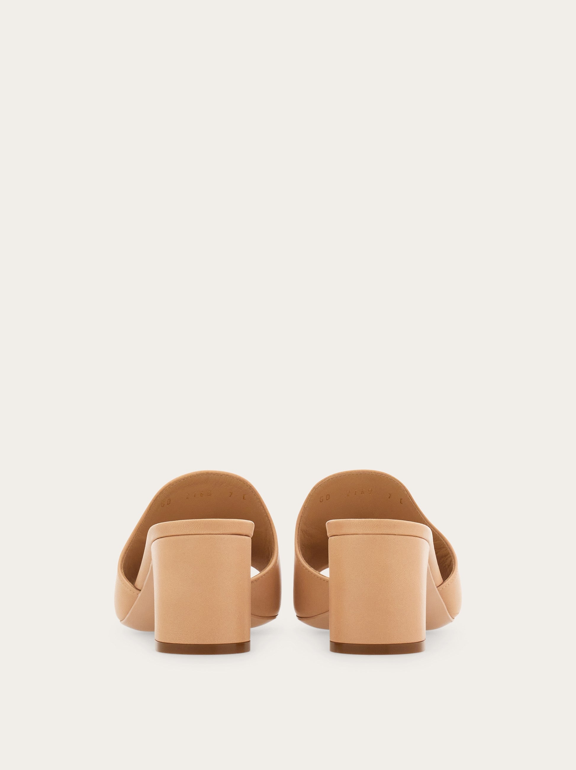 GANCINI HEELED SLIDE
