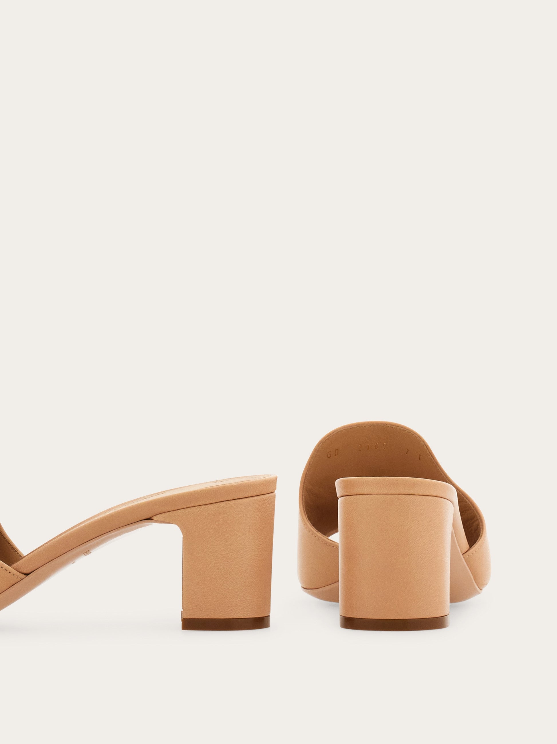 GANCINI HEELED SLIDE